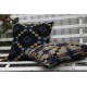 Teal & Aubergine  cushions CZ33